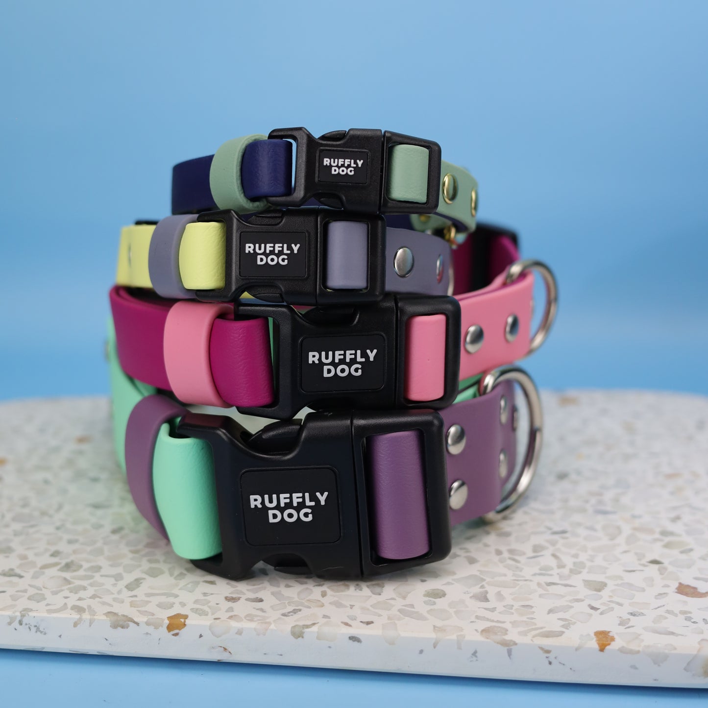 Custom Adjustable collar with quick release buckle