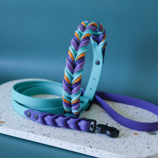 BK Braided paracord collar