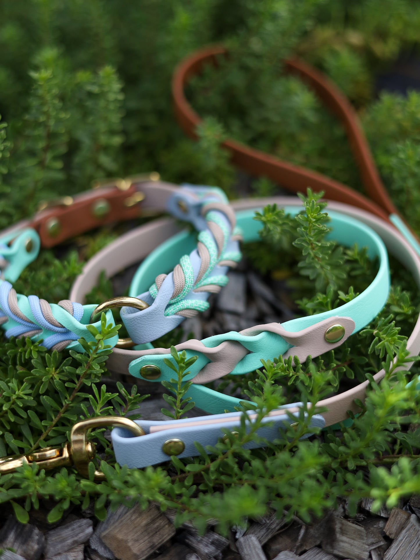Breeze braided collar with O ring