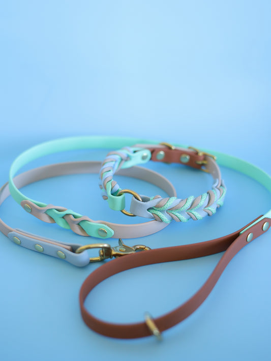 Breeze braided collar with O ring