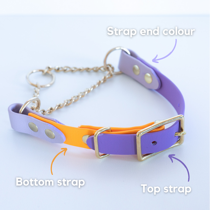 Adjustable martingale collar
