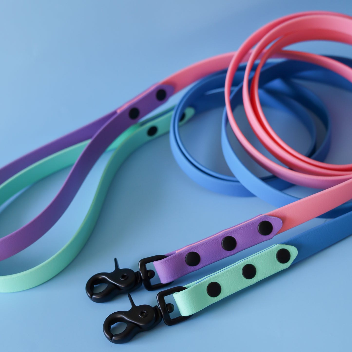 Two tone waterproof leash 120-180cm